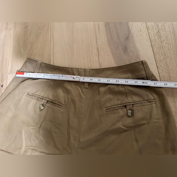 Madewell The Harlow Wide-Leg Pant | Size 8P | Khaki - Picture 8 of 12